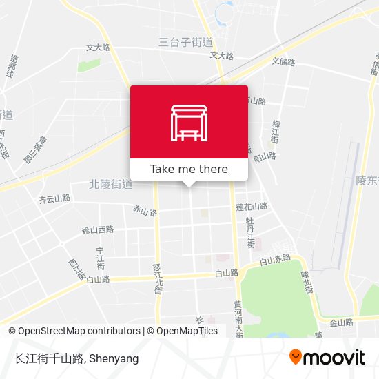 长江街千山路 map