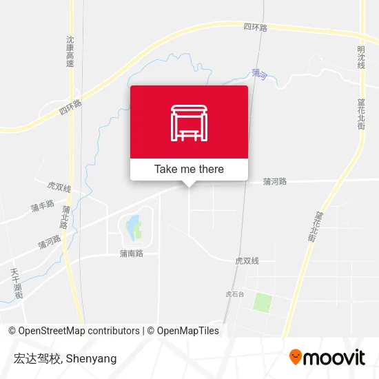 宏达驾校 map