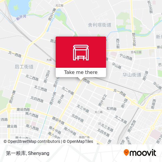 第一粮库 map