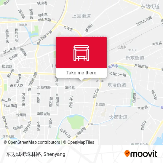 东边城街珠林路 map