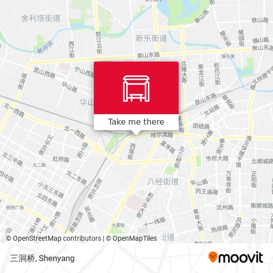三洞桥 map