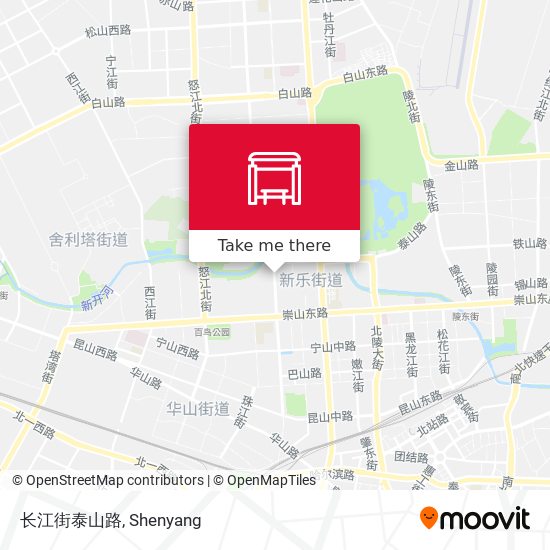 长江街泰山路 map
