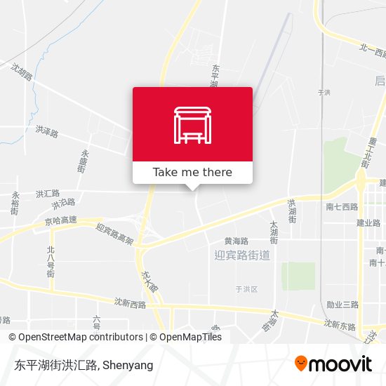 东平湖街洪汇路 map