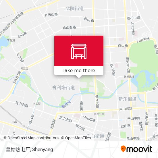 皇姑热电厂 map