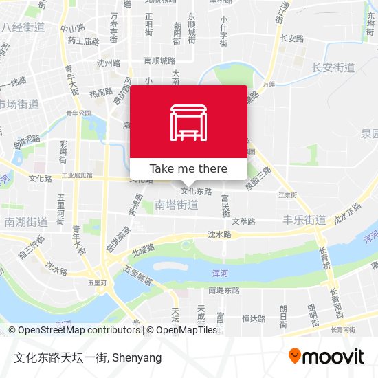 文化东路天坛一街 map