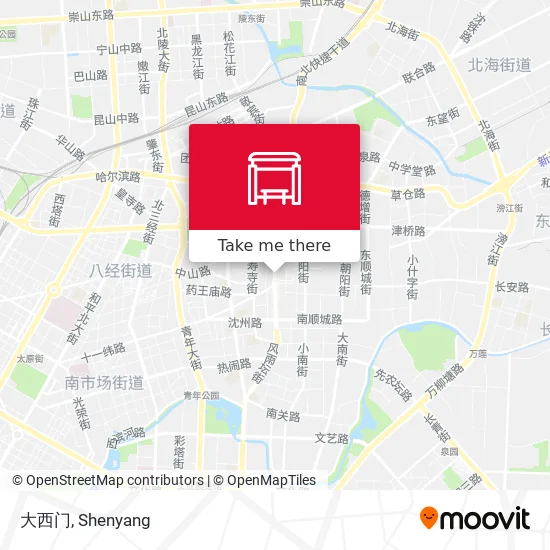 大西门 map