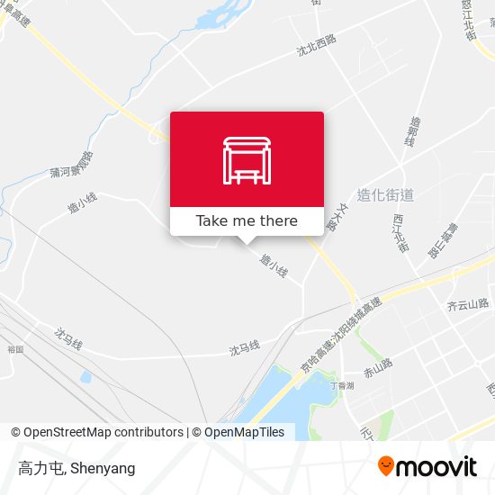 高力屯 map