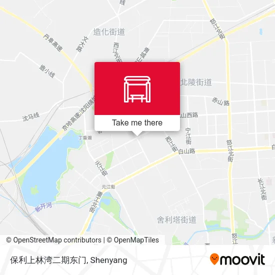 保利上林湾二期东门 map