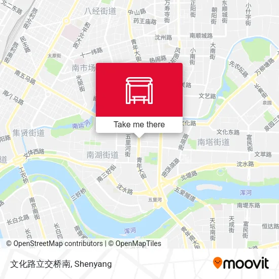 文化路立交桥南 map
