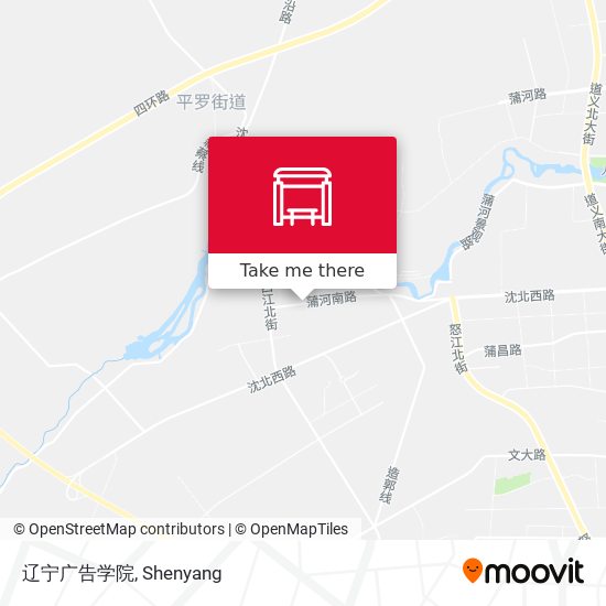 辽宁广告学院 map