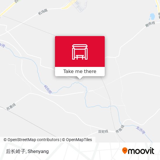 后长岭子 map
