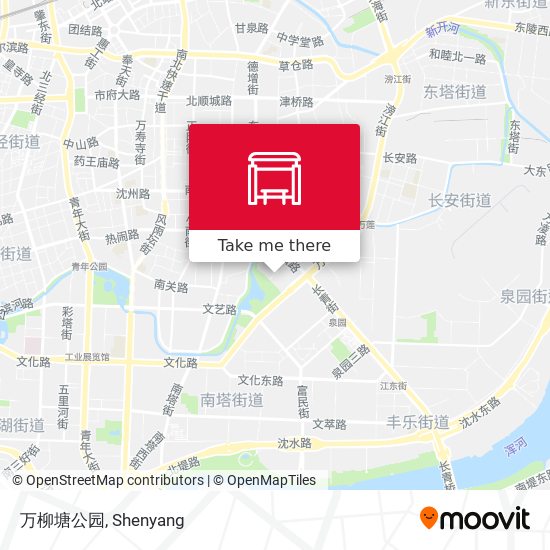 万柳塘公园 map