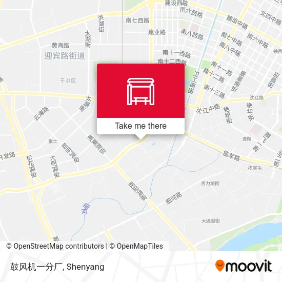 鼓风机一分厂 map