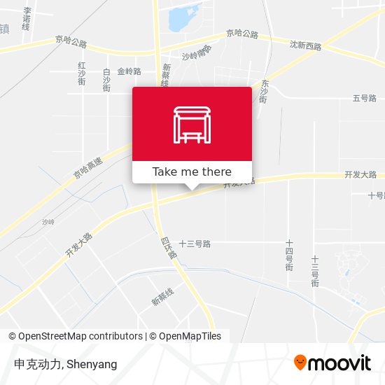 申克动力 map