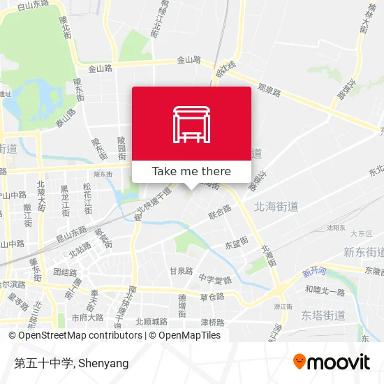 第五十中学 map
