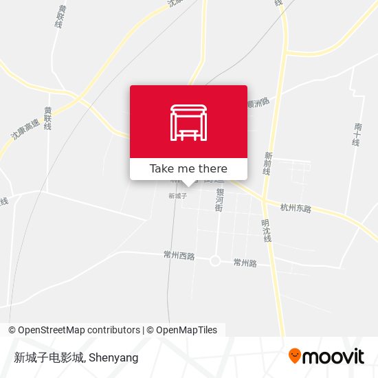 新城子电影城 map