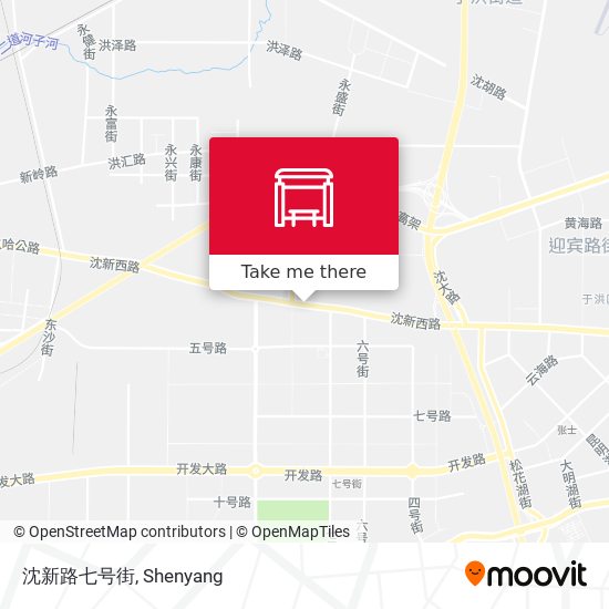 沈新路七号街 map
