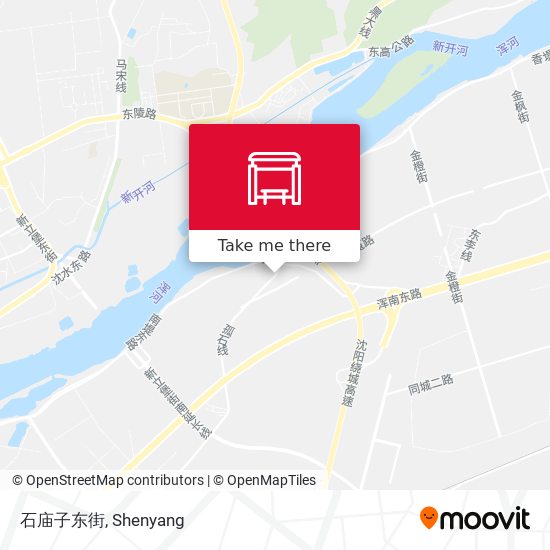 石庙子东街 map