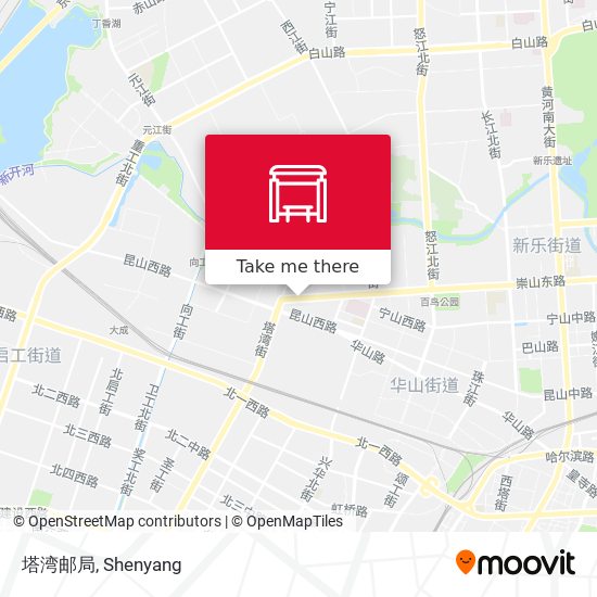 塔湾邮局 map