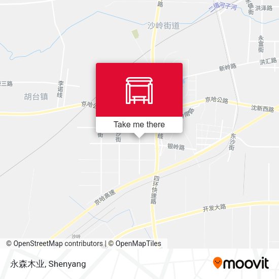 永森木业 map
