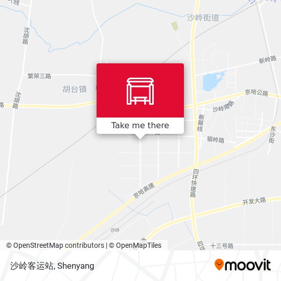 沙岭客运站 map
