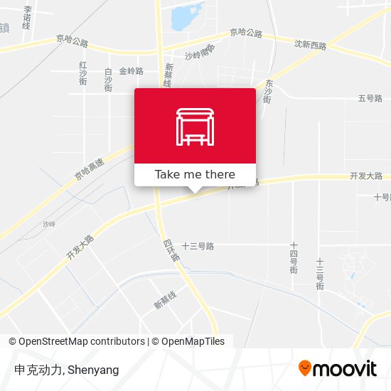申克动力 map