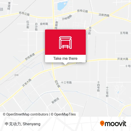 申克动力 map
