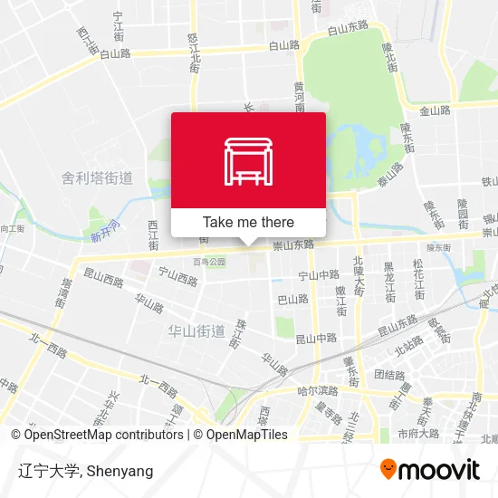 辽宁大学 map