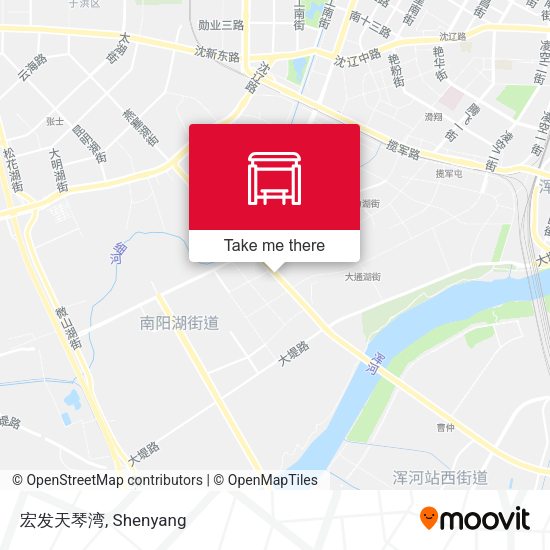 宏发天琴湾 map