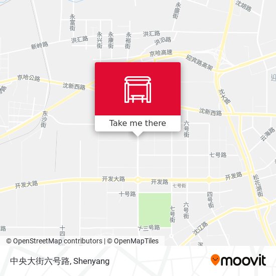 中央大街六号路 map