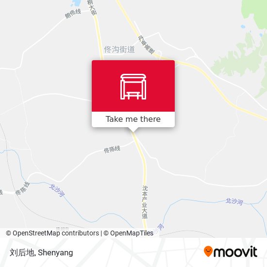 刘后地 map