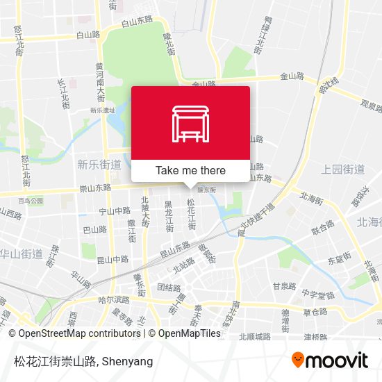 松花江街崇山路 map