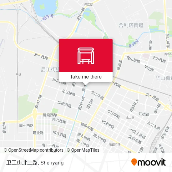 卫工街北二路 map
