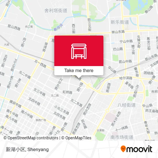 新湖小区 map