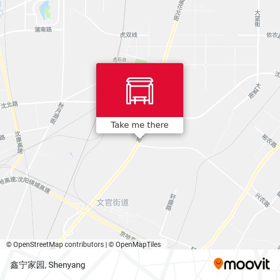 鑫宁家园 map