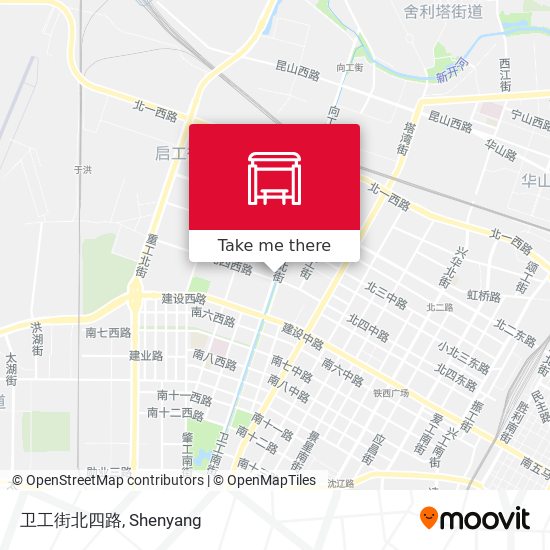 卫工街北四路 map