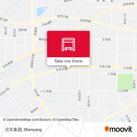 北车集团 map