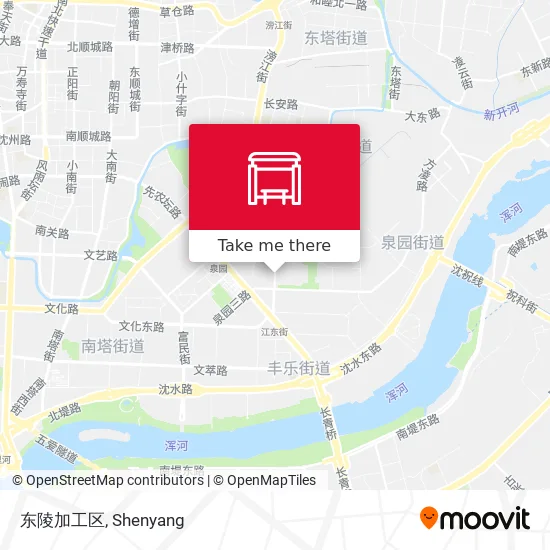东陵加工区 map