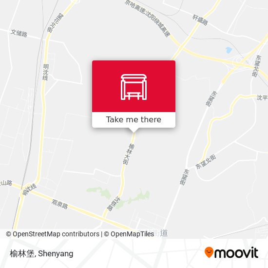 榆林堡 map