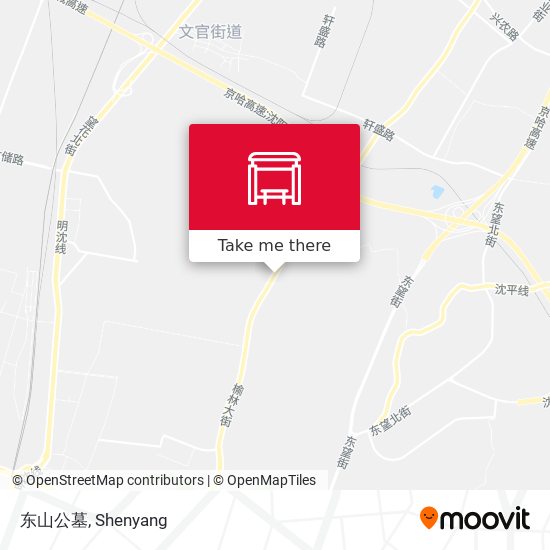 东山公墓 map