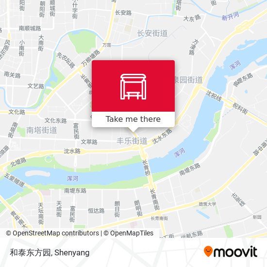 和泰东方园 map