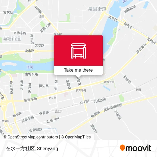 在水一方社区 map