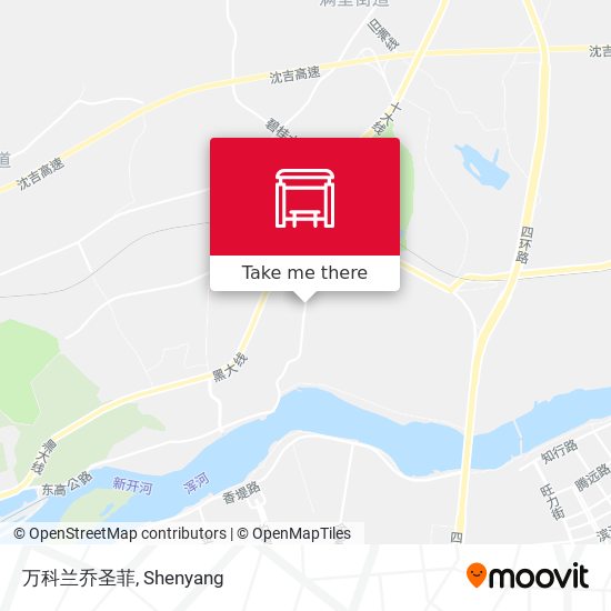 万科兰乔圣菲 map