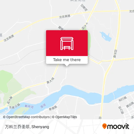 万科兰乔圣菲 map