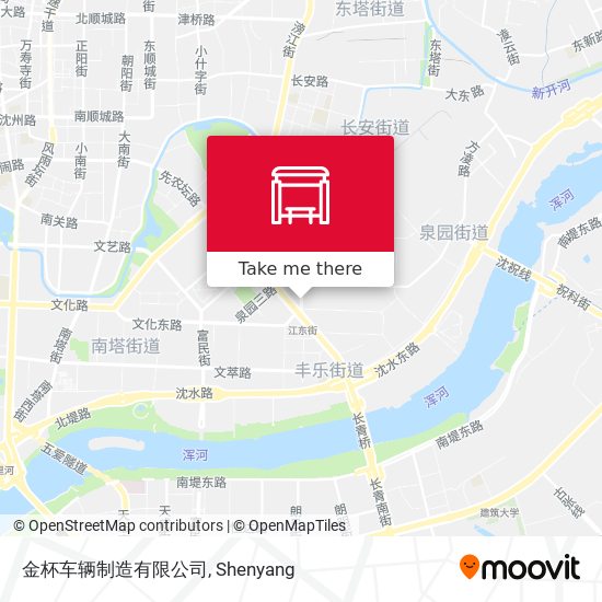 金杯车辆制造有限公司 map
