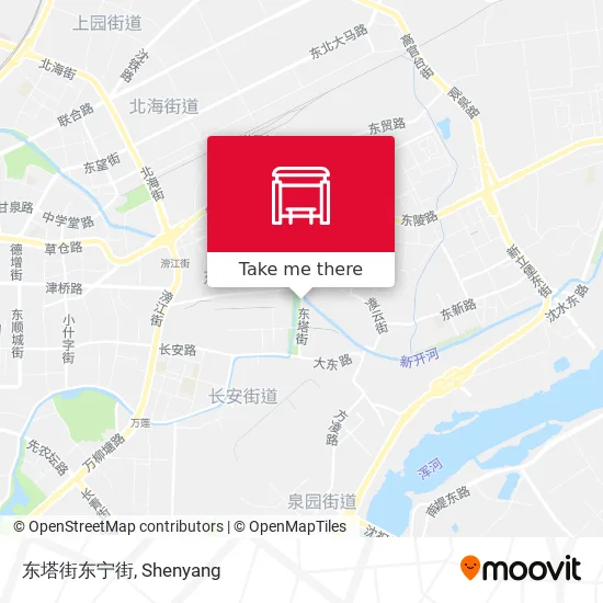 东塔街东宁街 map