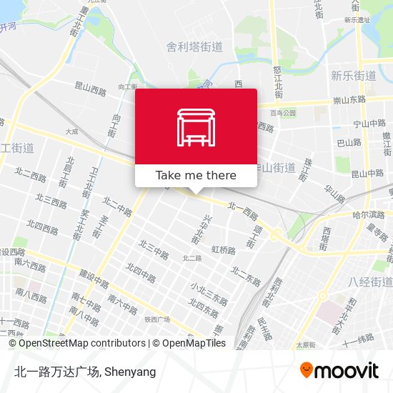 北一路万达广场 map