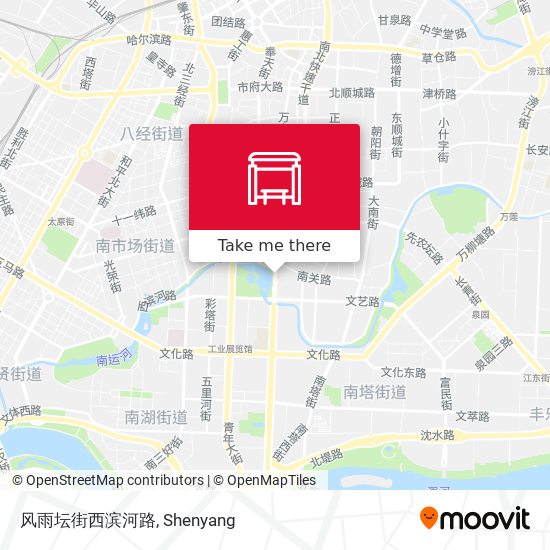 风雨坛街西滨河路 map