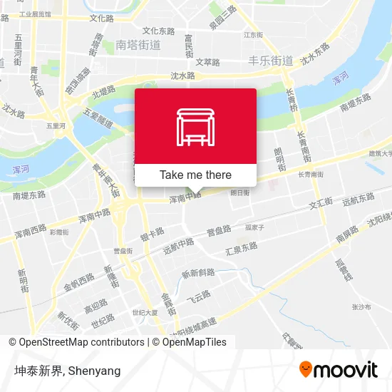 坤泰新界 map