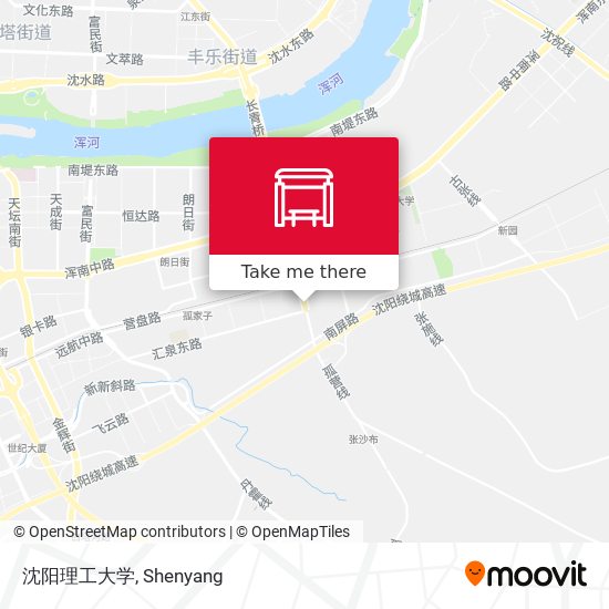 沈阳理工大学 map